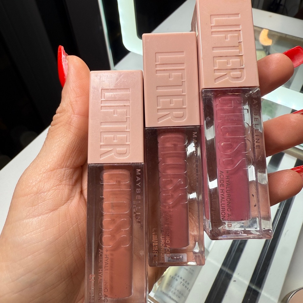 Maybelline Lifter Gloss Trio - Rose and Nude Collection